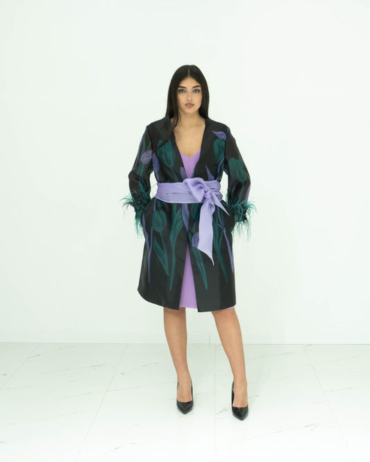 Fabrizia Dea Abito Lilla A Tubino