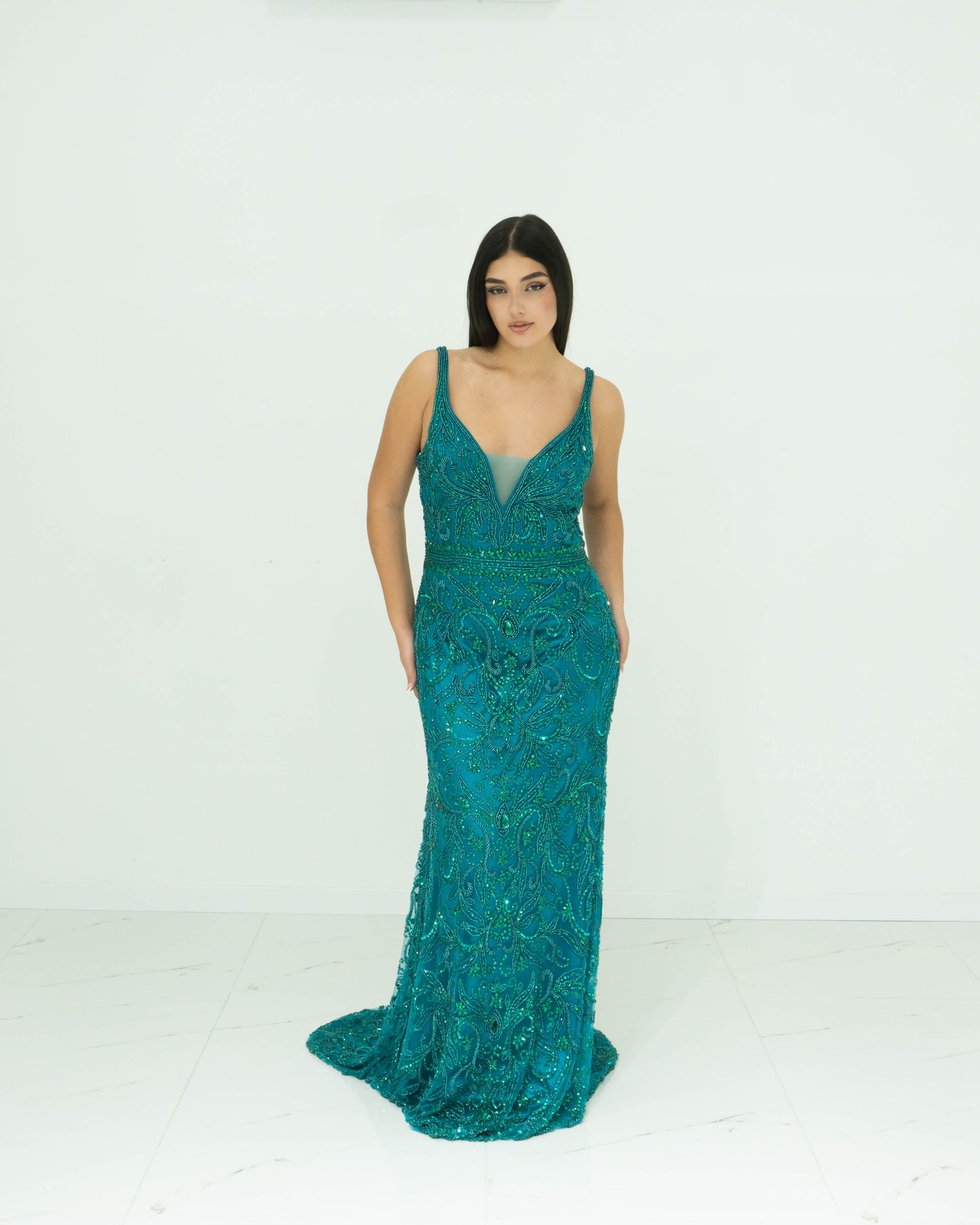 Sherri Hill Abito Lungo Da Sera