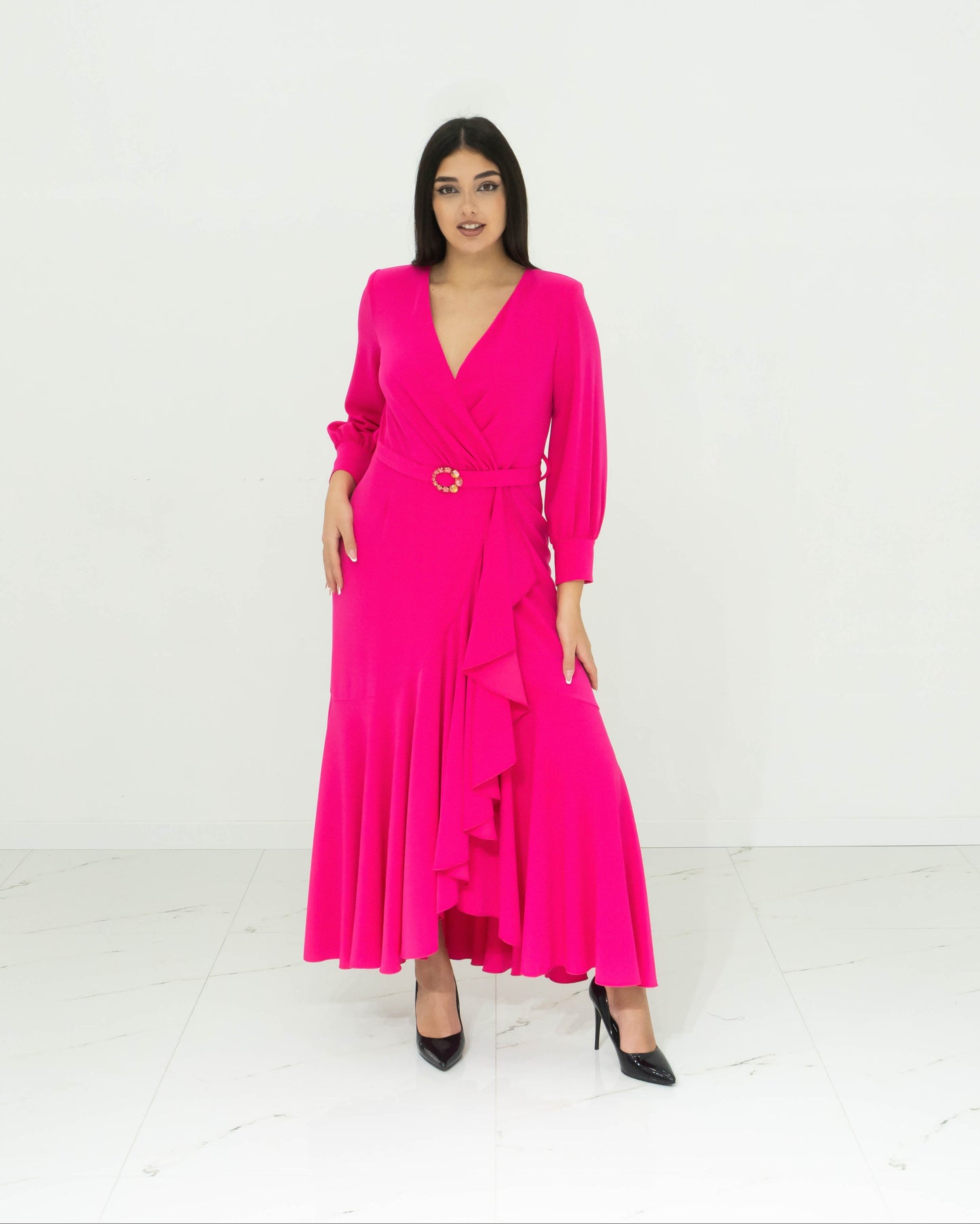 Sonia Pena Abito Lungo Elegante