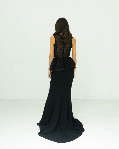 Sabaroma Abito A Sirena Elegante Lungo