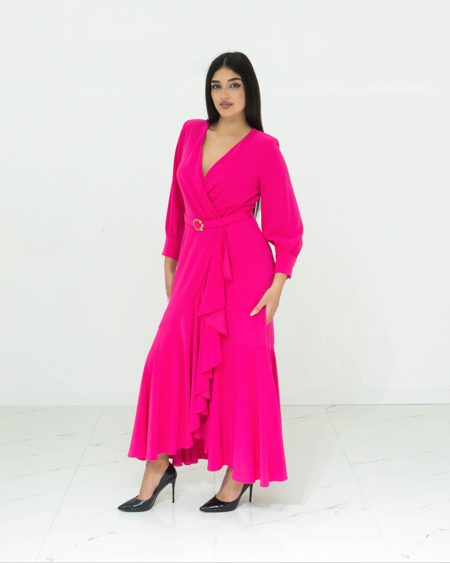 Sonia Pena Abito Lungo Elegante