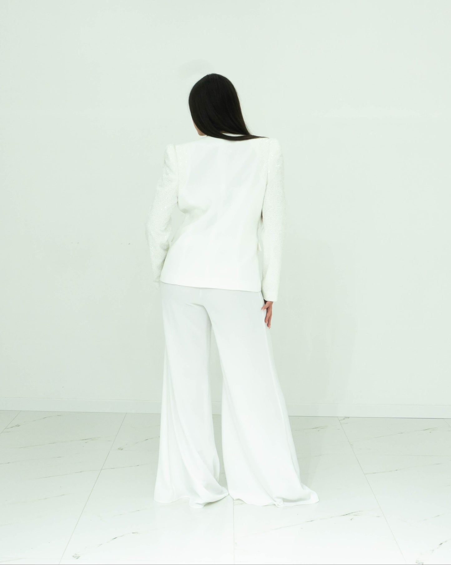 Fabrizia Dea Tailleur Bianco Ideale Per Cerimonie