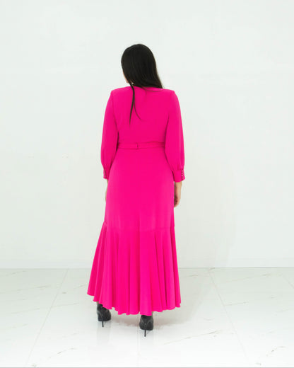 Sonia Pena Abito Lungo Elegante