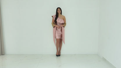 Fabrizia Dea Abito Elegante Corto