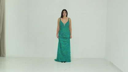 Sherri Hill Abito Lungo Da Sera
